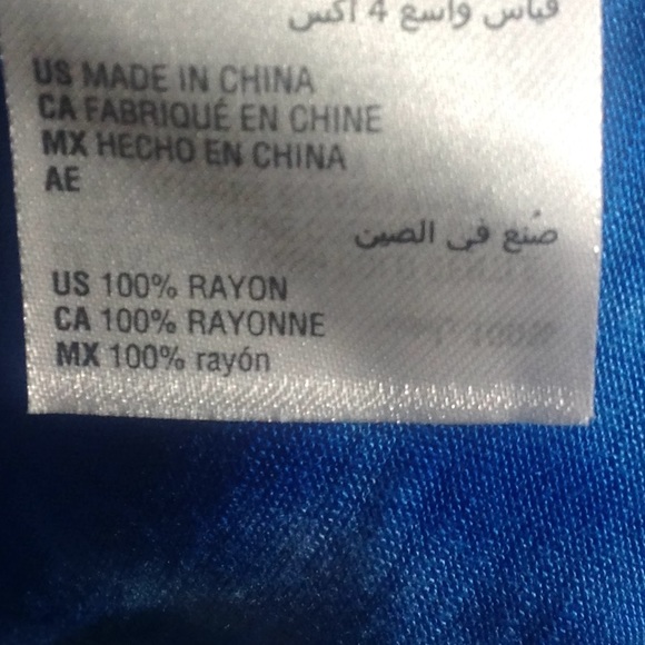 INC Tie Dye Blouson Maxi Dress 4XL - Picture 7 of 12